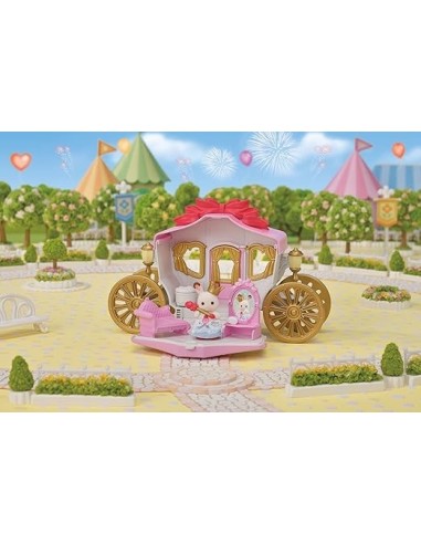 GIOCHI GIRL: vendita online SYLVANIAN FAMILIES 5543 Royal Carriage Set, Carrozza per Principessa, Coniglietto Chocolate Rabbi...