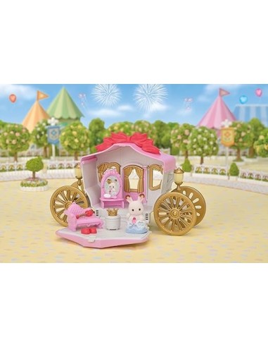GIOCHI GIRL: vendita online SYLVANIAN FAMILIES 5543 Royal Carriage Set, Carrozza per Principessa, Coniglietto Chocolate Rabbi...