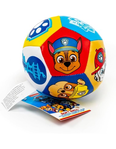 Paw Patrol Baby Ball Ultra Soft - Palla Morbida Prima Infanzia 12 cm