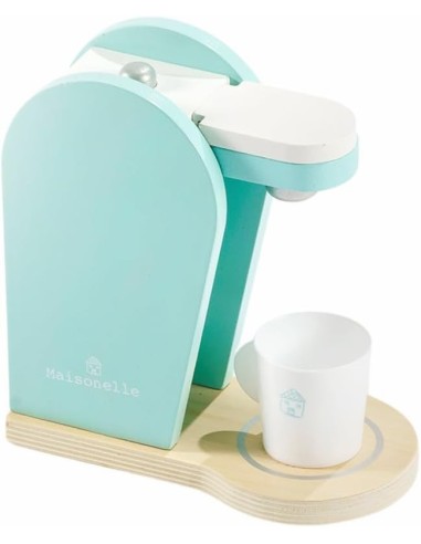 PRESCOLARI: vendita online Macchina del Caffè in Legno Giocattolo per Bambini - Maisonelle Nature in offerta