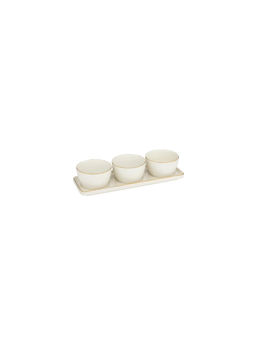 Set da aperitivo Arya 4 pezzi in ceramica | shopincasa.it