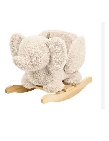 PRIMA INFANZIA: vendita online Elefante Giocattolo a Dondolo Teddy Ecru in offerta