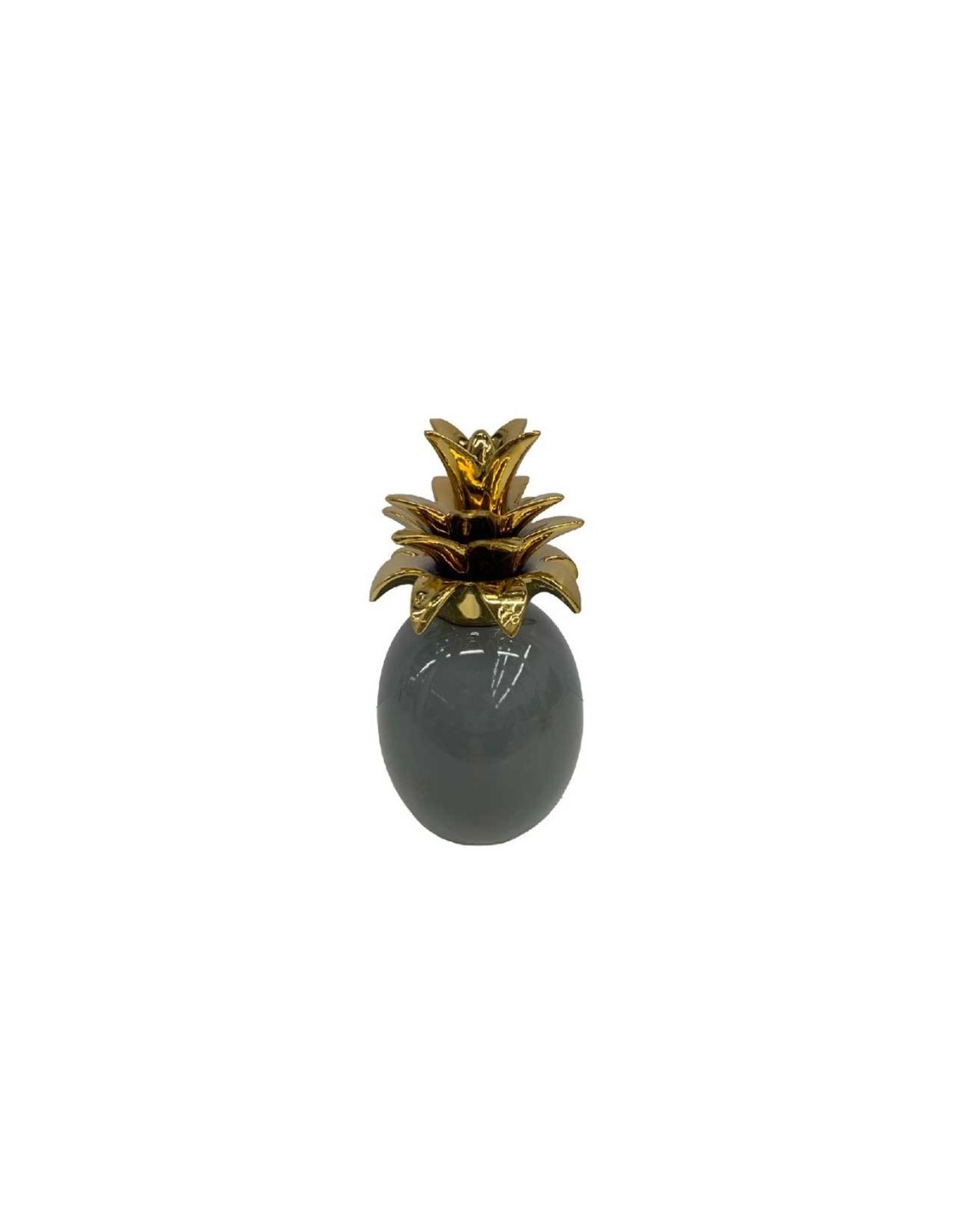 ANANAS 151150 GRIGIO GAMBO ORO 12X23CM