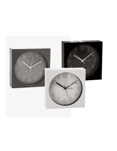 OROLOGIO SVEGLIA 72305 ASSORTITO 14X14CM PLASTICA