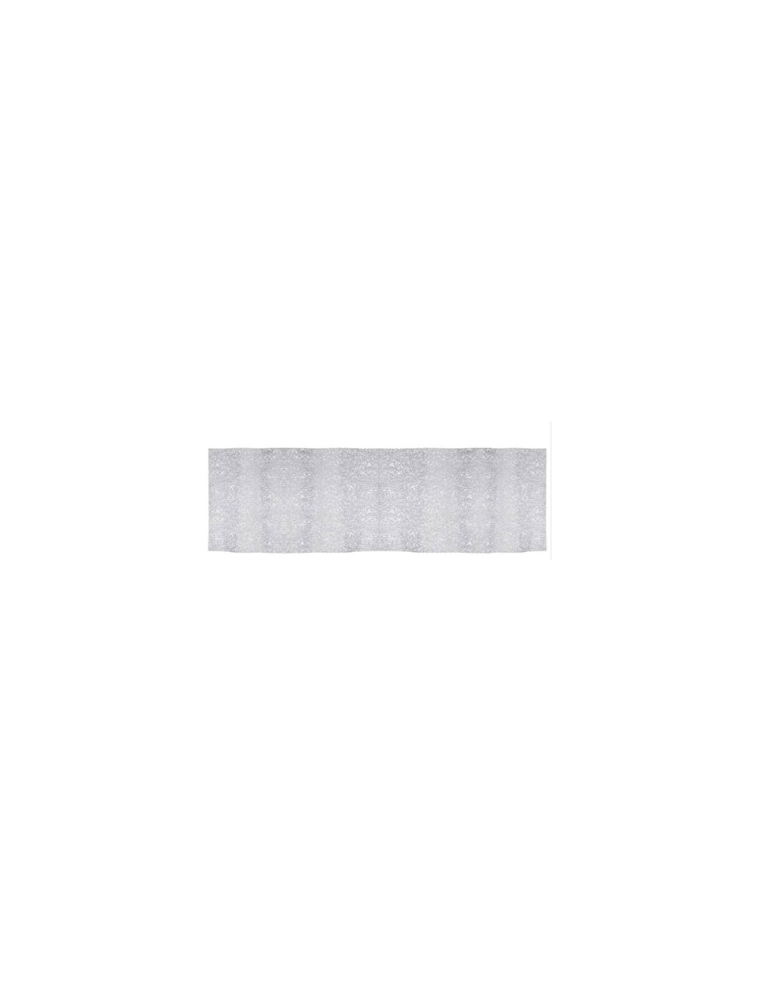 RUNNER PLASTICA ARGENTO 150X33CM