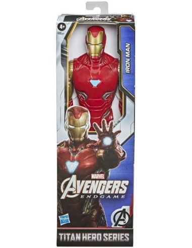 GIOCATTOLO PUBBLICIZZATO: vendita online Marvel Avengers Iron Man, Titan Hero Series, action figure 30 cm, giocattolo per bam...
