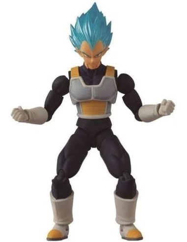 Bandai Dragon Ball 12 cm action figure, Super Sayan Blue Goku, Vegeta, Broly | shop in casa