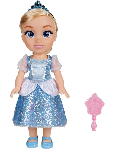 GIOCATTOLO PUBBLICIZZATO: vendita online Bambola Disney Princess Cenerentola 38 cm, abiti iconici, dettagli glitterati, tiara...