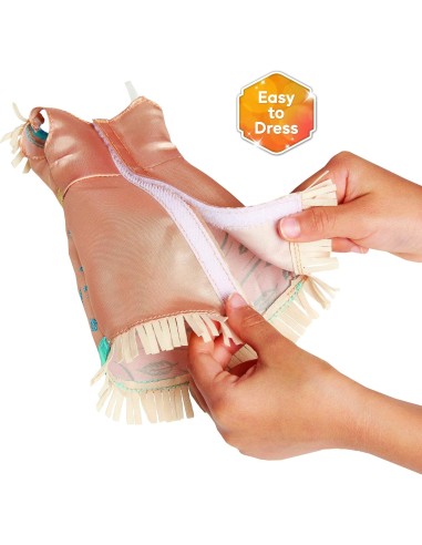 GIOCATTOLO PUBBLICIZZATO: vendita online Disney Princess Bambola Pocahontas 38 cm, occhi scintillanti, abito glitterato, scar...