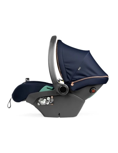 Primo Viaggio Lounge Peg Perego Blue Shine - Seggiolino Auto Reclinabile per Neonati