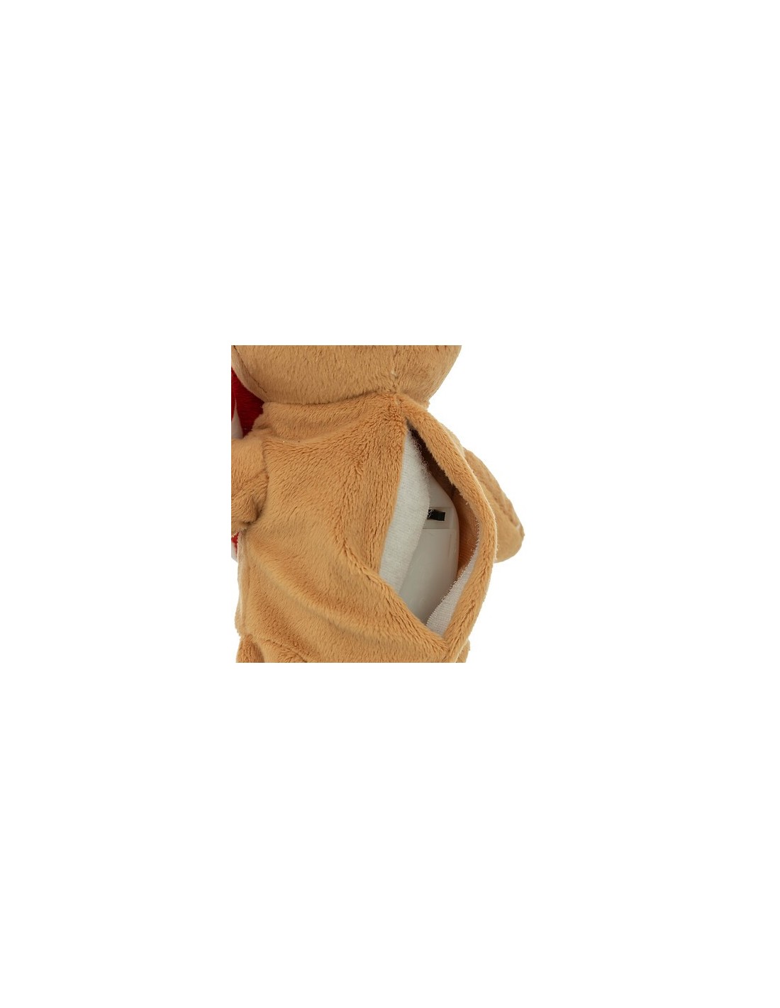 OGGETTISTICA NATALE: vendita online Peluche di Natale Pan di Zenzero 20cm, Musica e Movimento, Idea Regalo Natalizio in offerta