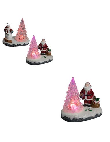 OGGETTISTICA NATALE: vendita online Decorazione di Natale, Villaggio Natalizio Assortito con Luce LED, Luminoso, Realistico, ...