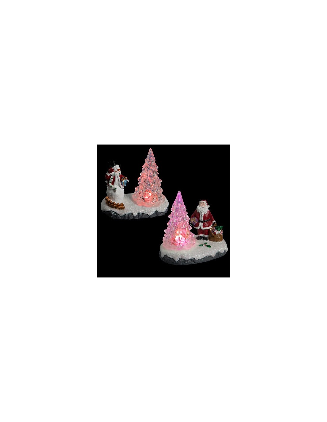OGGETTISTICA NATALE: vendita online Decorazione di Natale, Villaggio Natalizio Assortito con Luce LED, Luminoso, Realistico, ...