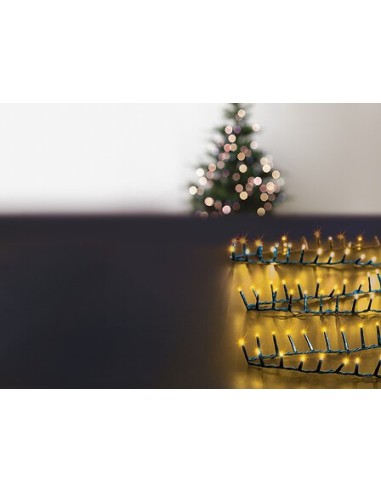 LUCI DI NATALE: vendita online Serie Luminosa di Natale 750 LED, 18 Metri, Bianco Caldo, Esterno, Luci Decorative per Natale ...