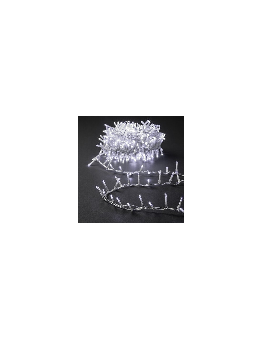 LUCI DI NATALE: vendita online Serie Luminosa di Natale 750 LED, 18 Metri, Bianco Freddo, Esterno, 8 Effetti di Luce, Decoraz...