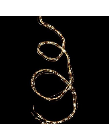 LUCI DI NATALE: vendita online Cascata di Luci di Natale 600 LED, 3 Metri, Bianco Caldo, Esterno , 8 Effetti di Luce, Illumin...