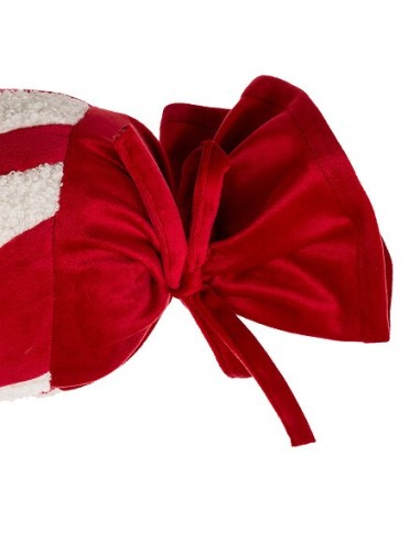 TESSILE: vendita online Cuscino Caramella di Natale 14x30cm in Poliestere, Decorazione Festiva, Accessorio Natalizio Adorabil...