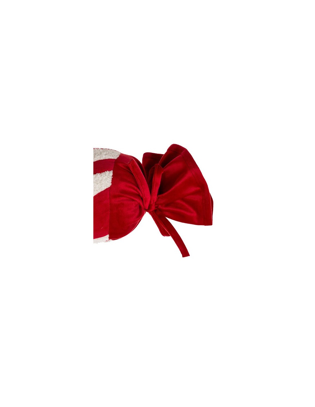 TESSILE: vendita online Cuscino Caramella di Natale 14x30cm in Poliestere, Decorazione Festiva, Accessorio Natalizio Adorabil...