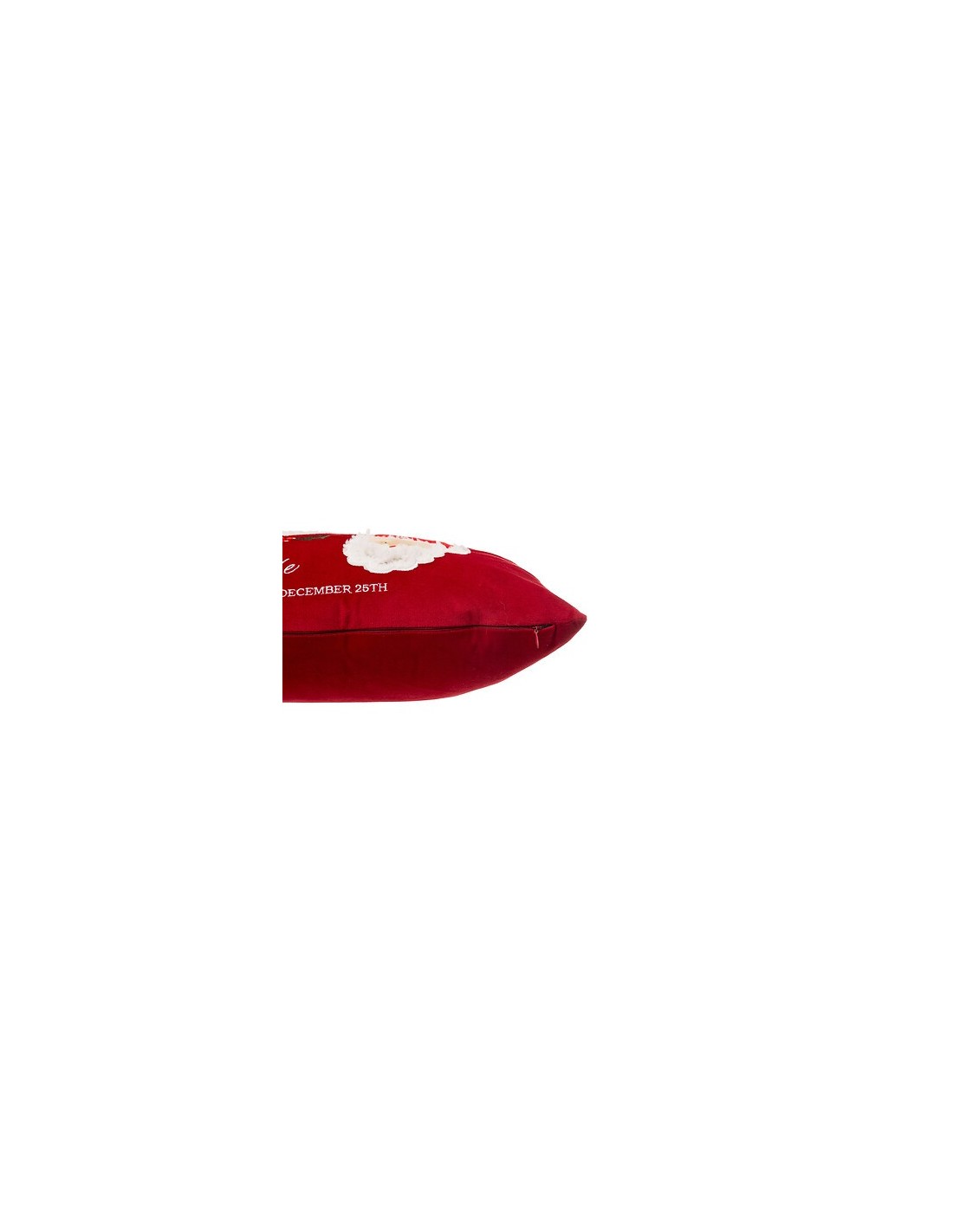 TESSILE: vendita online Cuscino Lettera di Natale 30x50cm in Poliestere, Decorazione Festiva, Accessorio Natalizio Elegante i...