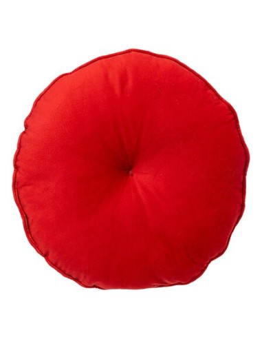 TESSILE: vendita online Cuscino di Natale Bonbon Candy D40cm, Decorazione Natalizia Bianco/Rosso, Cuscino Colorato in offerta
