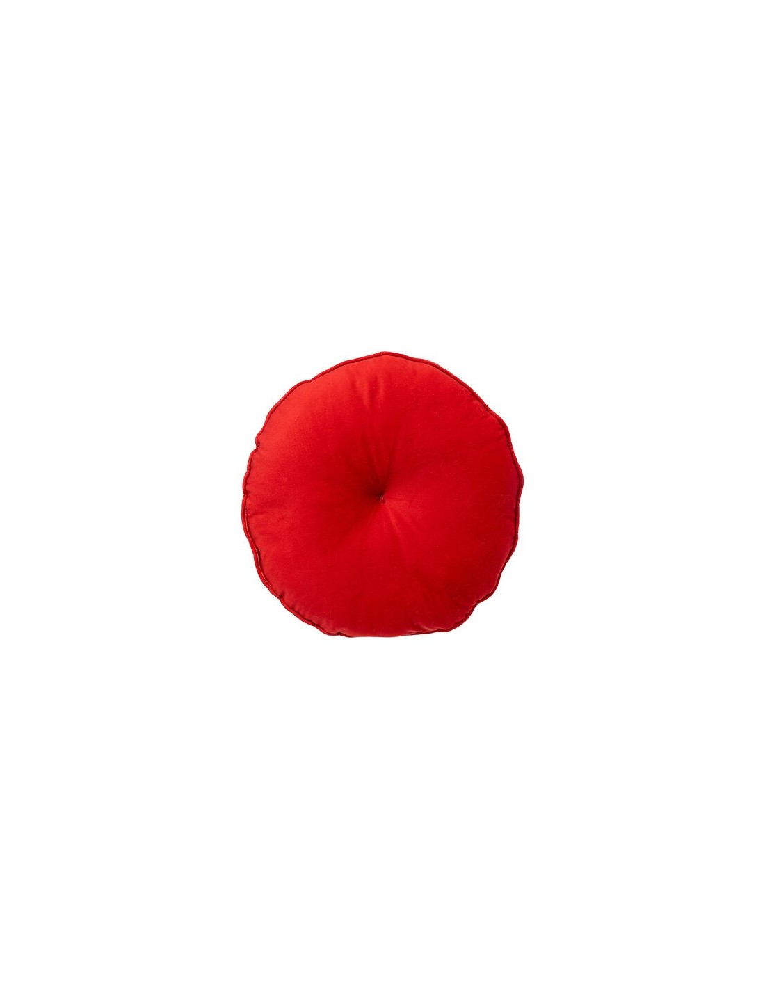 TESSILE: vendita online Cuscino di Natale Bonbon Candy D40cm, Decorazione Natalizia Bianco/Rosso, Cuscino Colorato in offerta