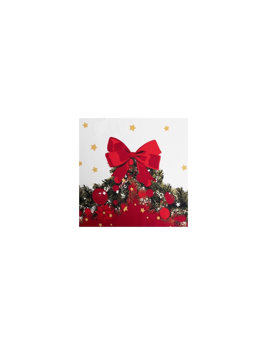 TESSILE: vendita online Tovaglia di Natale Ghirlanda 140x360 cm, Cotone, Decorazione Festiva, Elegante e Spaziosa, Idea Regal...