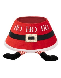 ALBERI DI NATALE: vendita online Base Albero di Natale Babbo Natale, 56x32x25 cm, Poliestere, Supporto Elegante per Albero di...
