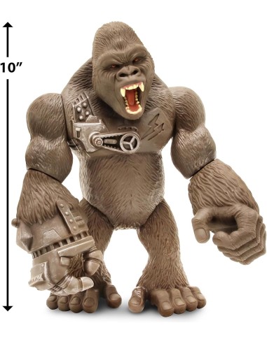 "Lanard Gorilla Articolato 37108 - Cyber Gorilla con Pugni Schiaccianti | Shop in Casa"