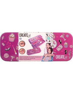 "Create It! Cofanetto Make Up in Latta per Bambini | Set Trucco Completo | Shop in Casa" 2