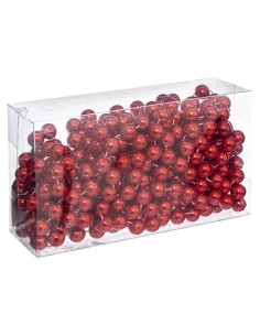 OGGETTISTICA NATALE: vendita online Ghirlanda di Natale 5 Metri, Perline Rosse, Decorazioni Natalizie per Albero in offerta 2