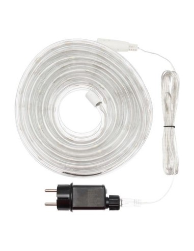 LUCI DI NATALE: vendita online Tubo Luminoso di Natale ø10mm 10m 200 LED Gocce 360°, Bianco Caldo, Controller 7 Giochi Luce i...