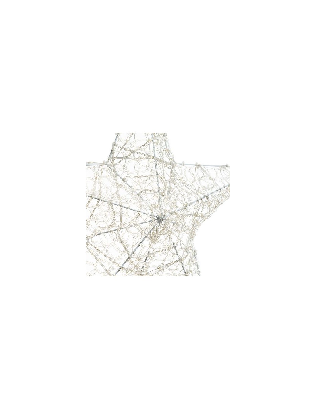 LUCI DI NATALE: vendita online Coppia Stelle di Natale Ø55-40cm 2D Acrilico Soft, 230 GOCCE LED, Alta Luminosità, Telaio Meta...