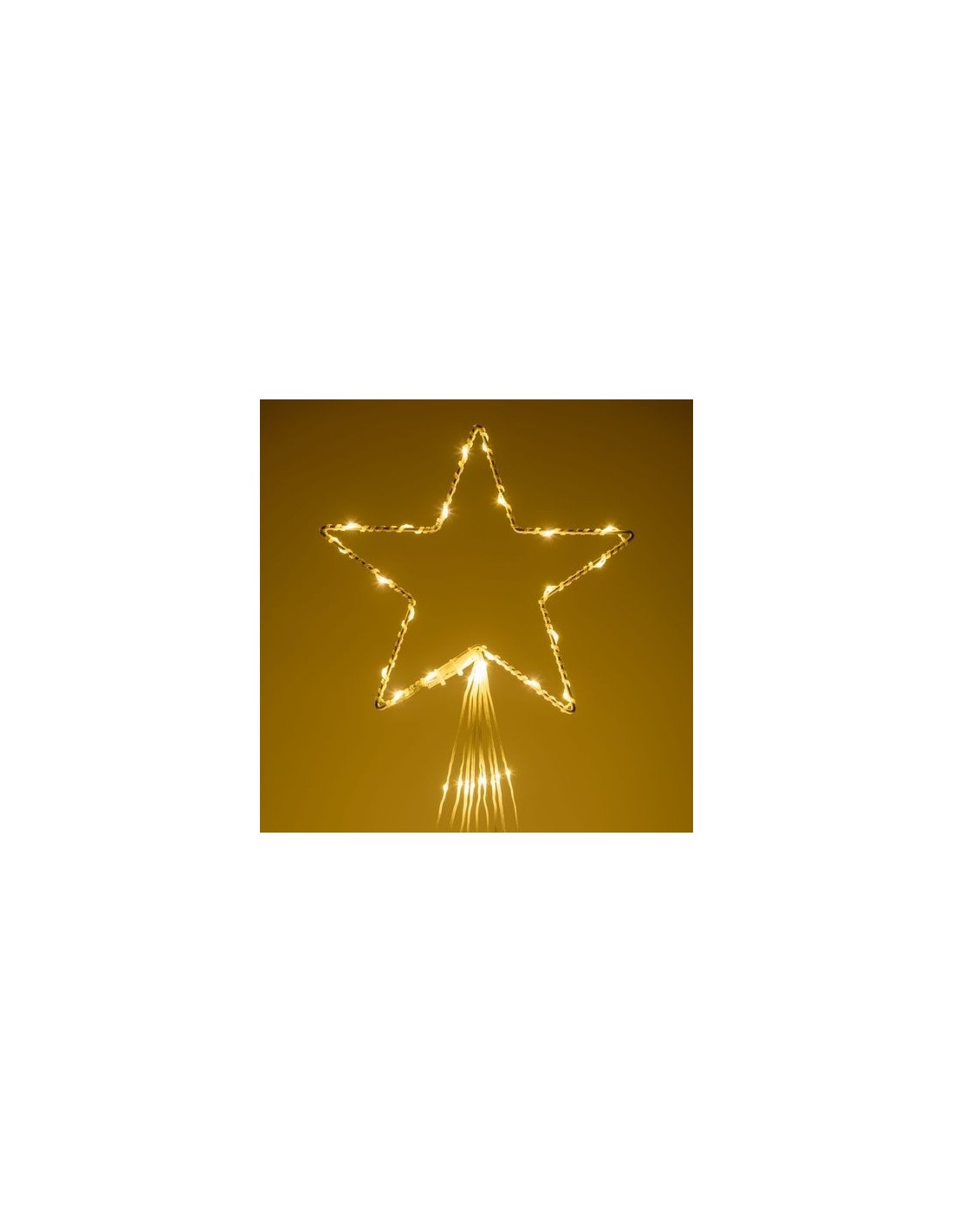 LUCI DI NATALE: vendita online Magic Albero di Natale Stella Cometa Ø28cm H3m, 290 LED BIANCO CALDO, Alta Luminosità, 2D/3D i...