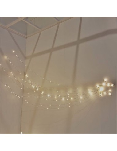 LUCI DI NATALE: vendita online Magic Albero di Natale Stella Cometa Ø28cm H3m, 290 LED BIANCO CALDO, Alta Luminosità, 2D/3D i...