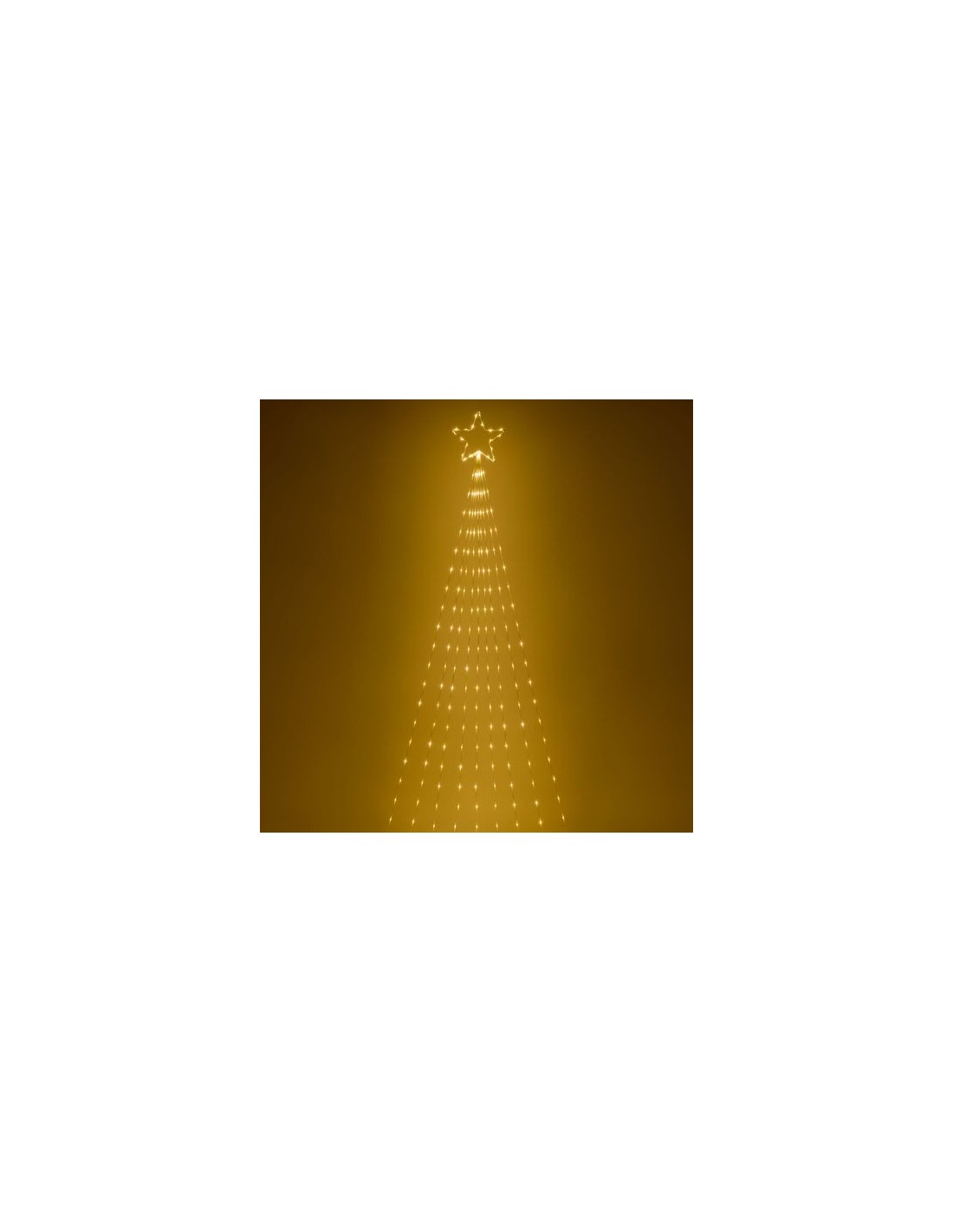 LUCI DI NATALE: vendita online Magic Albero di Natale Stella Cometa Ø28cm H3m, 290 LED BIANCO CALDO, Alta Luminosità, 2D/3D i...