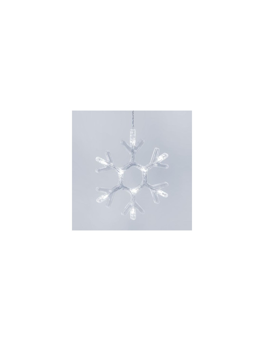 LUCI DI NATALE: vendita online Tenda Luminosa di Natale Ice Light Neve 600 LED 500x105cm Prolungabile in offerta