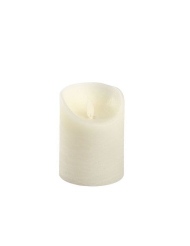 CANDELE E GIROCANDELE: vendita online Candela Avorio Moving Flame Ø7,5xH10cm con Fiamma in Movimento - Timer 6-18h in offerta