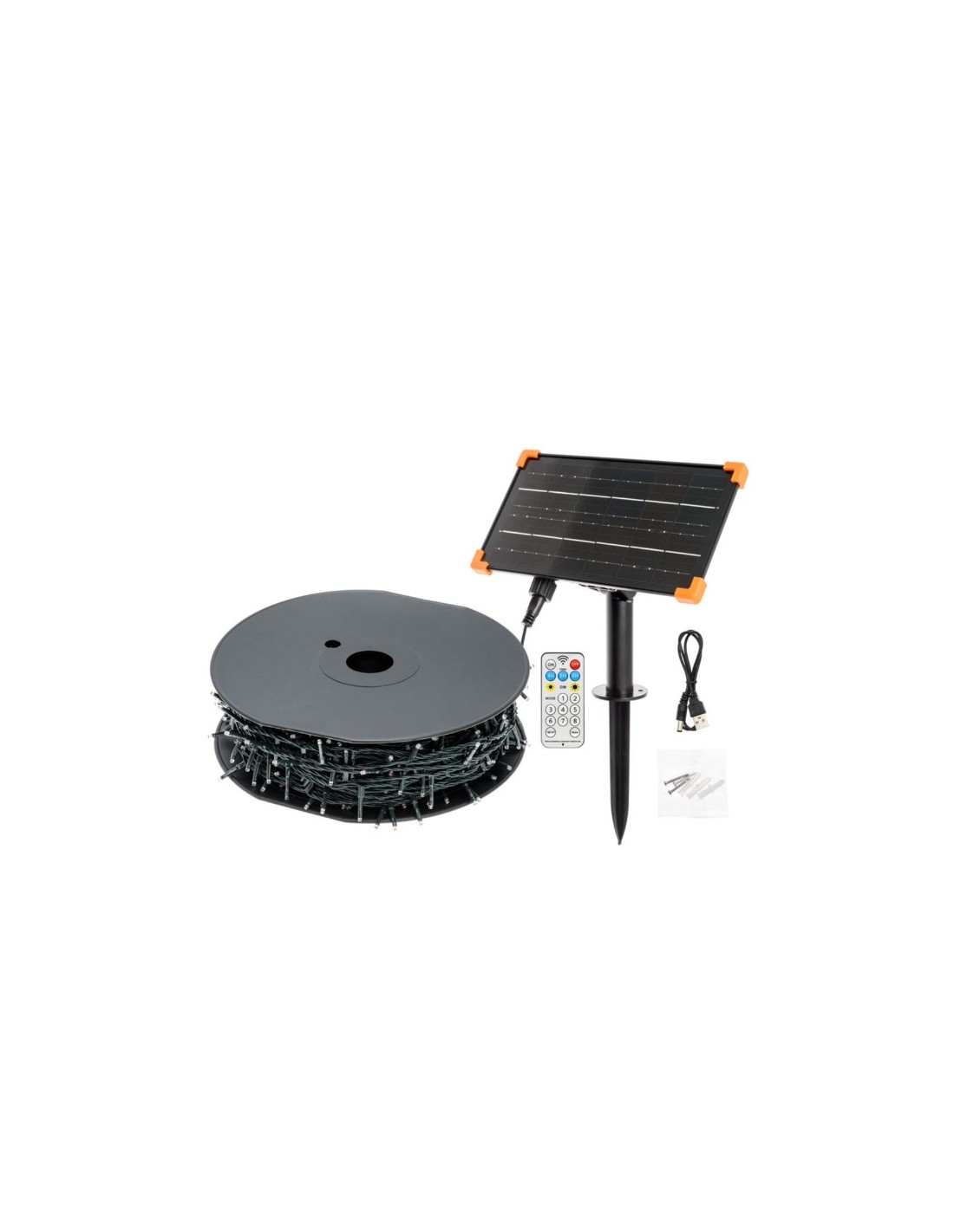 Luci di Natale Catena Solare 1200 MiniLED 60m | Shop in Casa