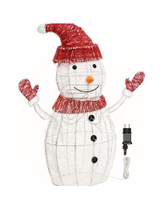 LUCI DI NATALE: vendita online Pupazzo di Neve di Natale: La Magia di Natale con Illuminazione Personalizzabile in offerta