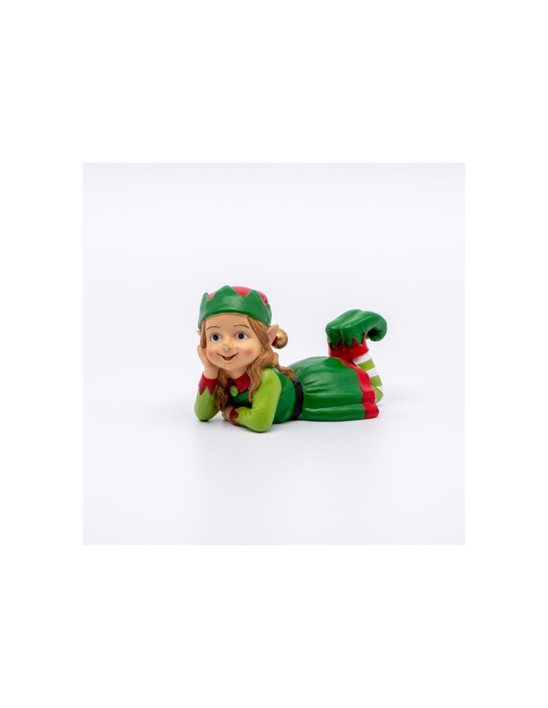 ELFO MARY CHRISTMAS SDRAIATO 14X8X9CM