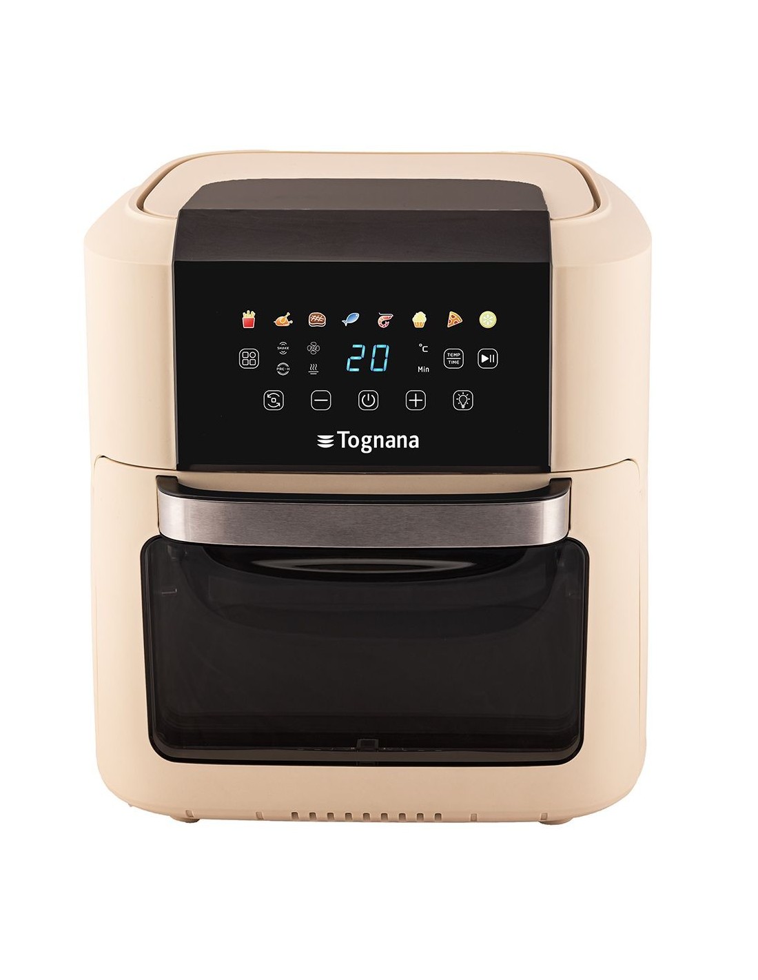 FRIGGITRICI: vendita online Tognana Iridea Friggitrice ad aria 11LT colore Champagne in offerta