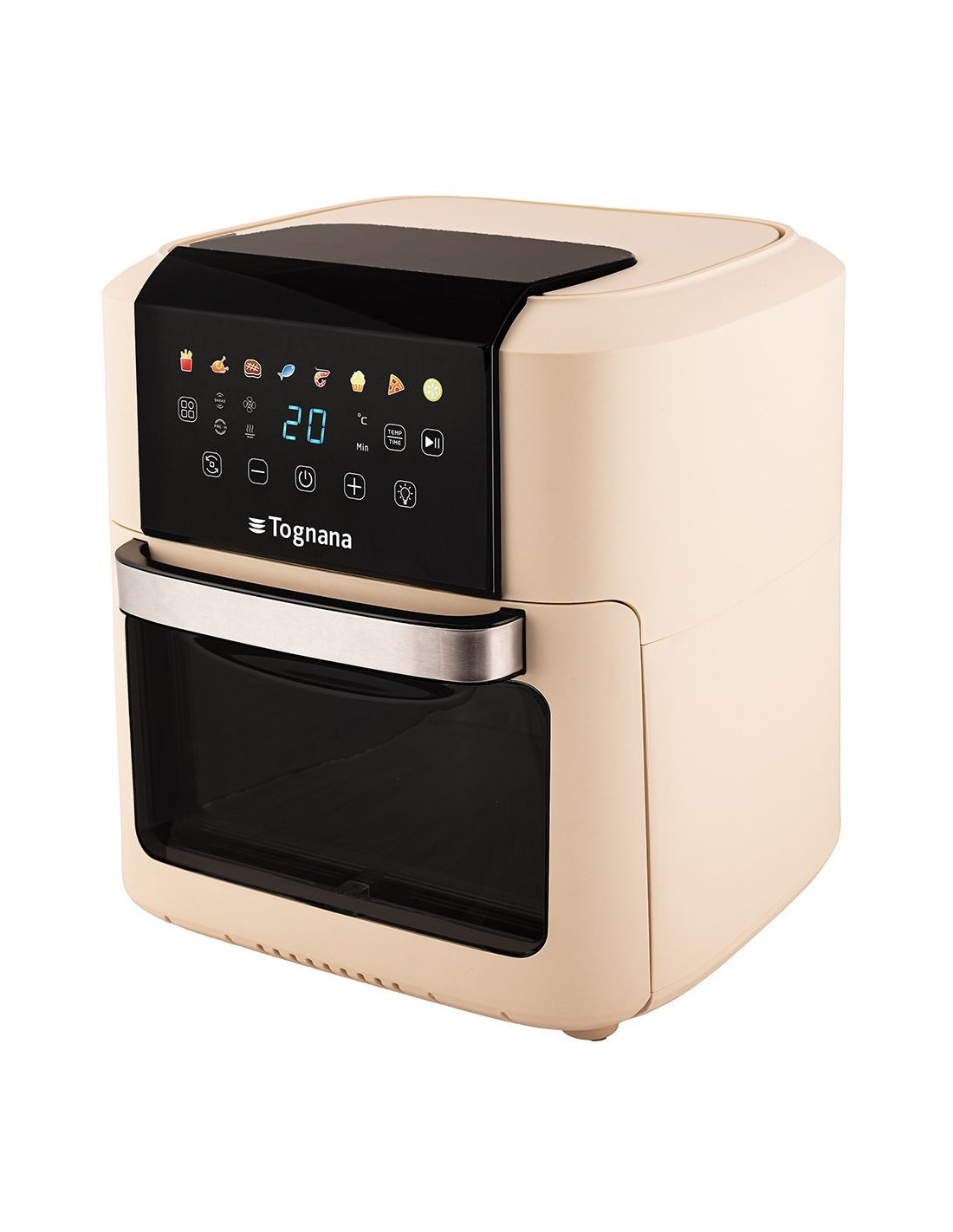 FRIGGITRICI: vendita online Tognana Iridea Friggitrice ad aria 11LT colore Champagne in offerta