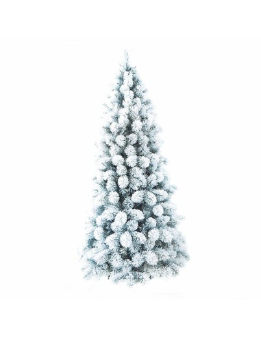 ALBERI E BASI DI NATALE: vendita online Albero di Natale innevato "Snowy Stone" altezza 225cm diametro 127cm con 1098 rami in...