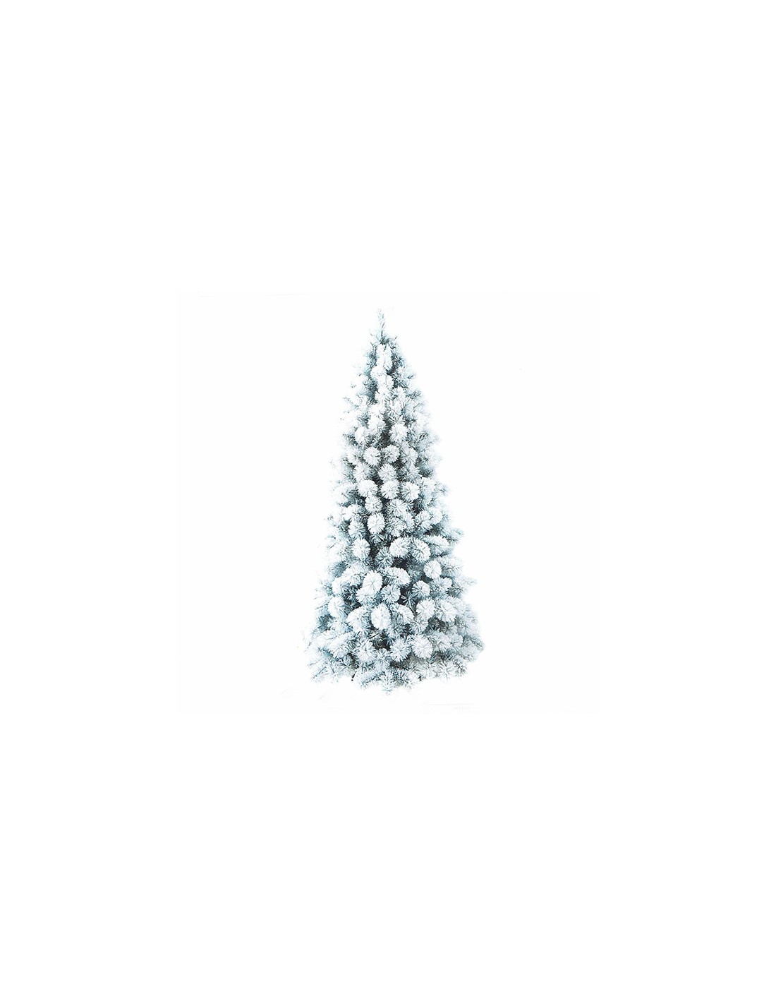 ALBERI E BASI DI NATALE: vendita online Albero di Natale innevato "Snowy Stone" altezza 225cm diametro 127cm con 1098 rami in...