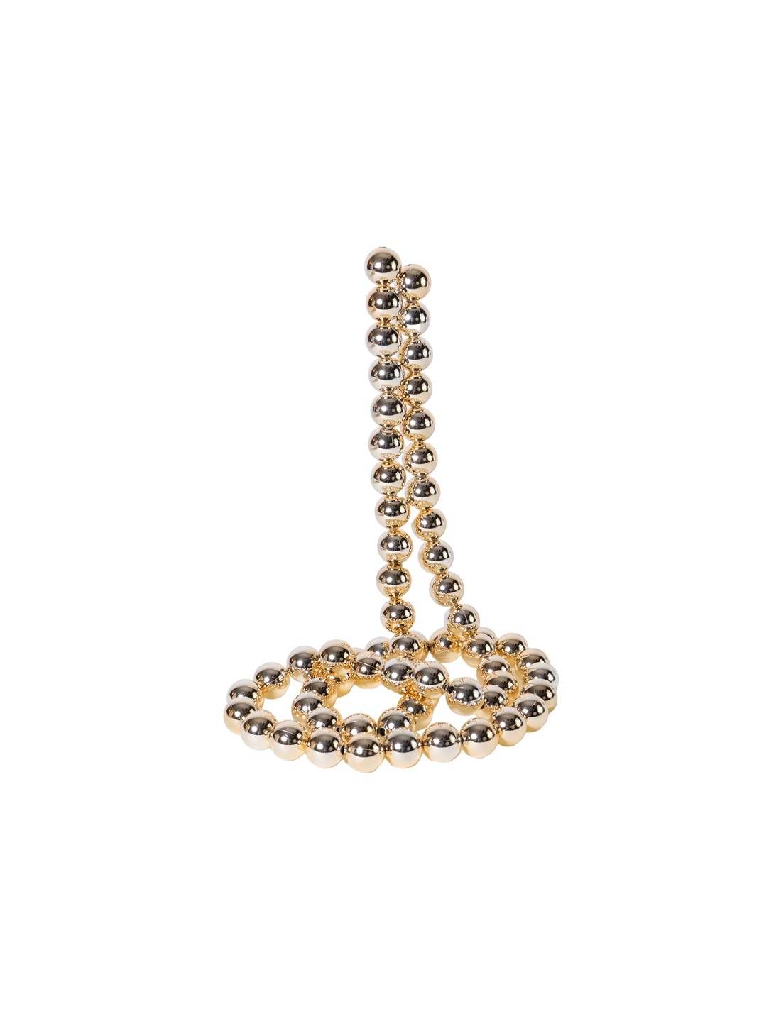 GHIRLANDA 139386 SFERE ORO D3CM 180CM PLASTICA