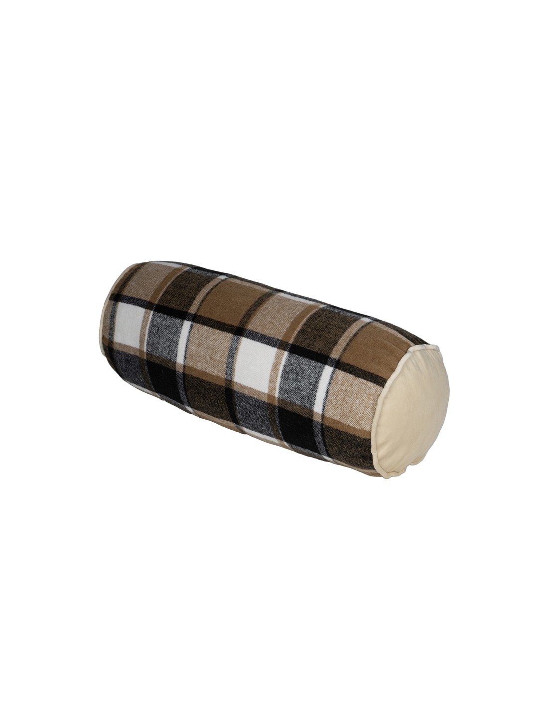 CUSCINO 139477 SCOZZESE 20X50 VELLUTO MARRONE