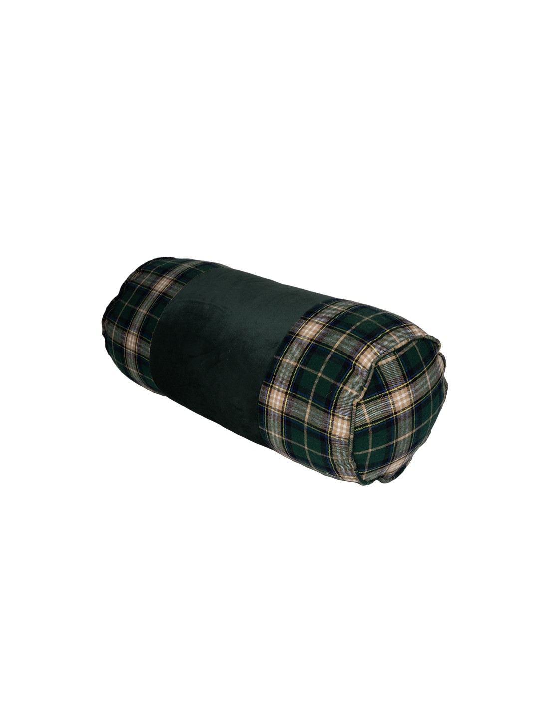 CUSCINO 139479 SCOZZESE 20X50 VELLUTO VERDE