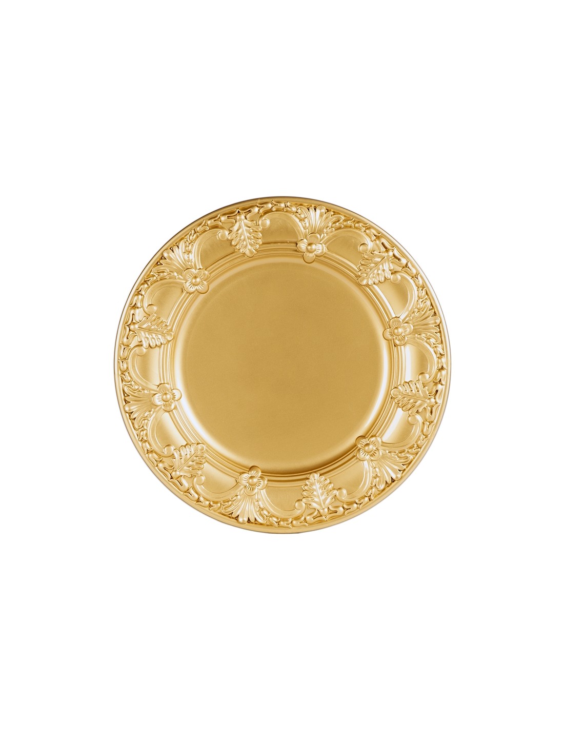 SOTTOPIATTO 139575 ORO D33CM PVC
