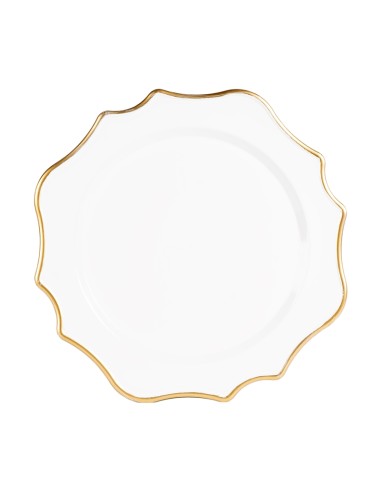 SOTTOPIATTI: vendita online Sottopiatto di Natale Bianco D33cm PVC, Accessori Tavola Natalizia, Decorazioni, La magia di Nata...