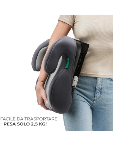 Kinderkraft I-BOOST Rialzo per Auto I-Size con ISOFIX 135-150 cm | ShopInCasa